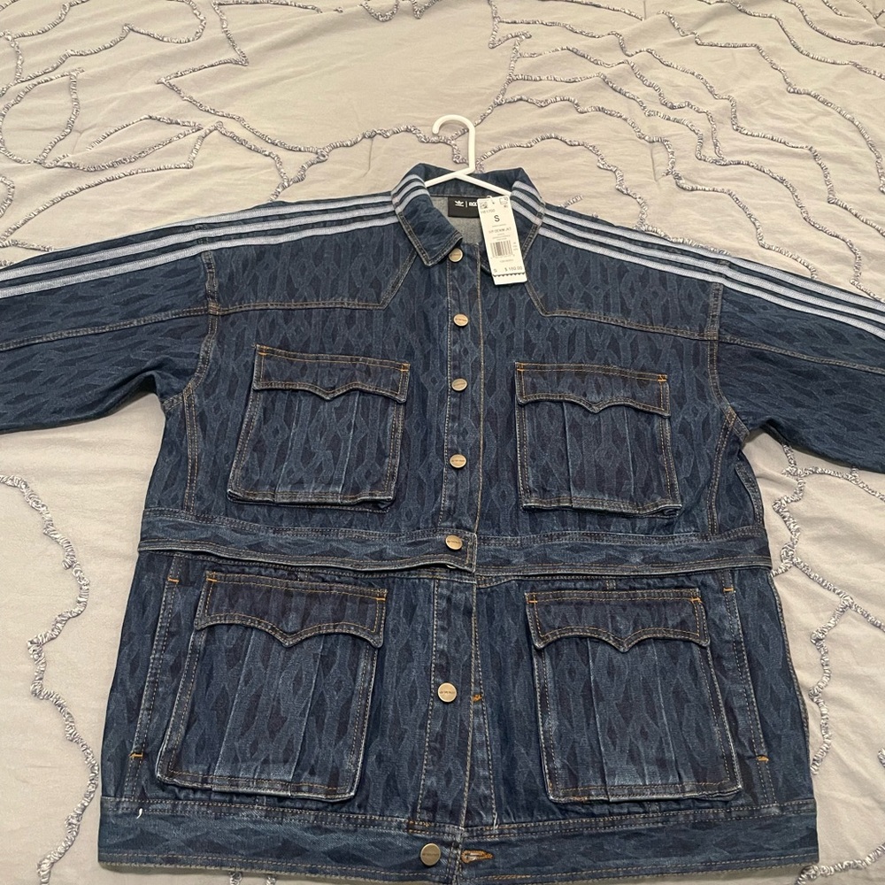 Adidas X Ivy Park Denim Jean Jacket